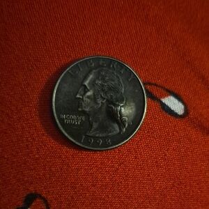 1998 Liberty Quarter Coin